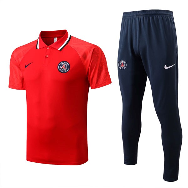 Polo PSG Komplett-Set 2022-23 Rote